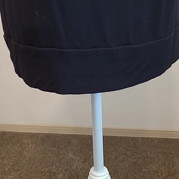 Black Summer Lg Dressy Blouse Sleeveless - Picture 5 of 5